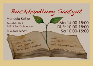 "Buchhandlung Saatgut in Bad Schandau